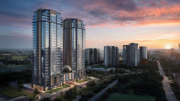 Hiranandani New & Upcoming Projects on OMR, artist impression
