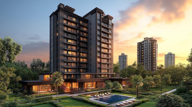 Hiranandani Belicia, Almeda Road, Panch Pakhadi, Thane West, artist impression
