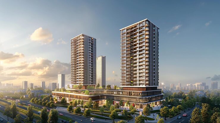Hiranandani Business Park Panvel, Hiranandani Fortune City, Panvel, Navi Mumbai, artist impression